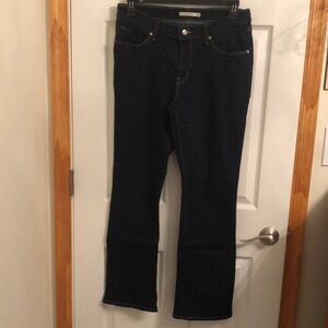 Levi’s size 31, classic bootcut jeans, dark blue